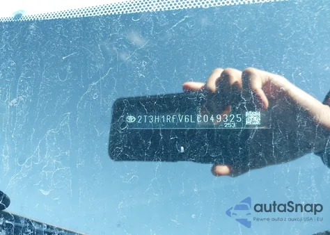 2020 Toyota Rav4 from USA, damaged, VIN 2T3H1RFV6LC049325